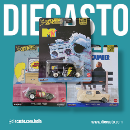 Hot Wheels - Pop Culture 3 Piece Set - DIECASTO