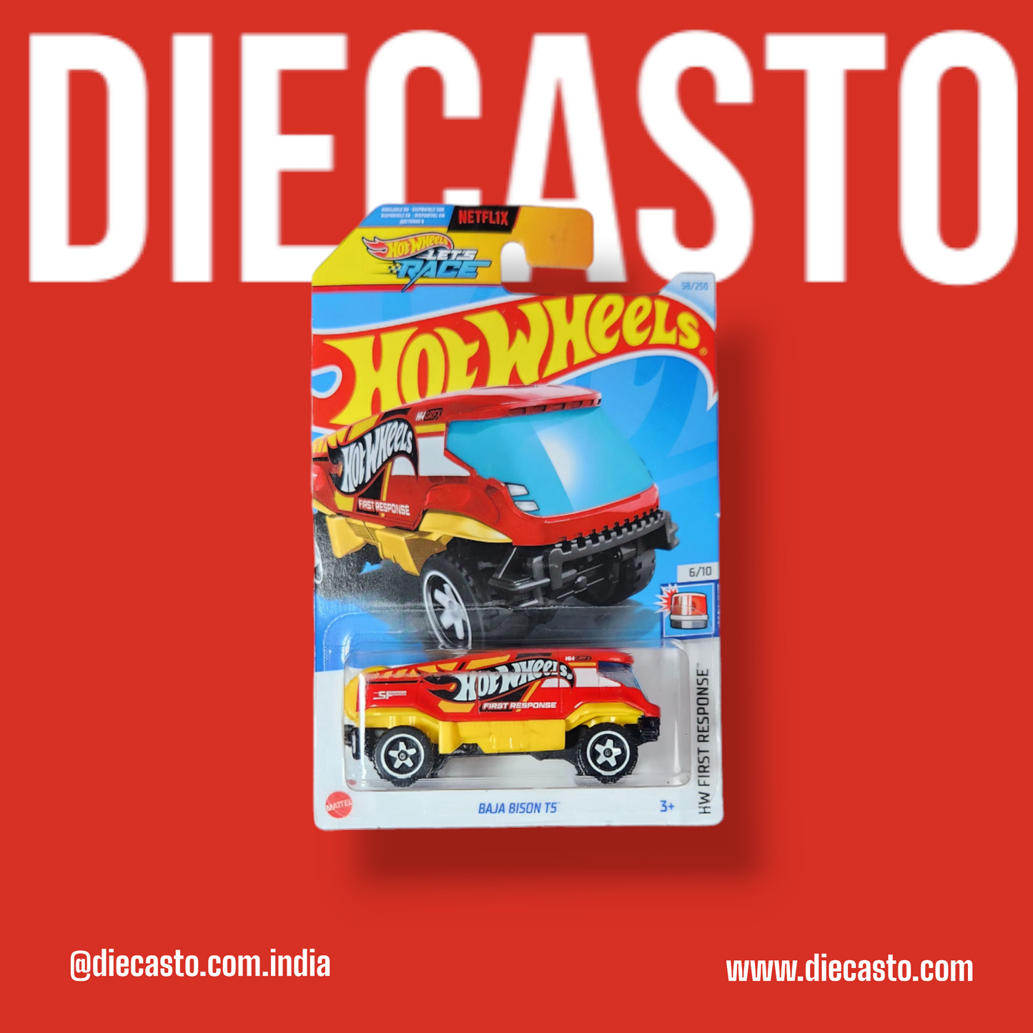 Hot Wheels - Baja Bison T5 - DIECASTO