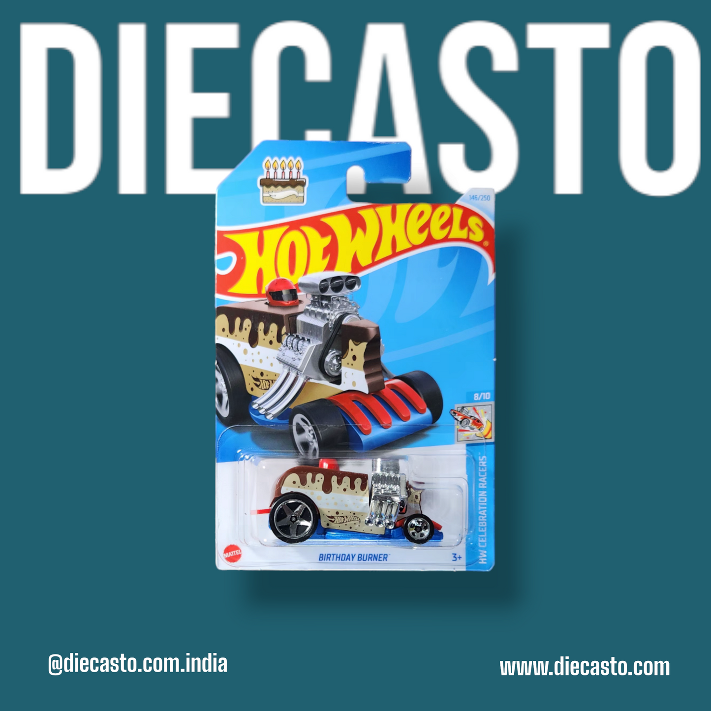 Hot Wheels - Birthday Burner - DIECASTO