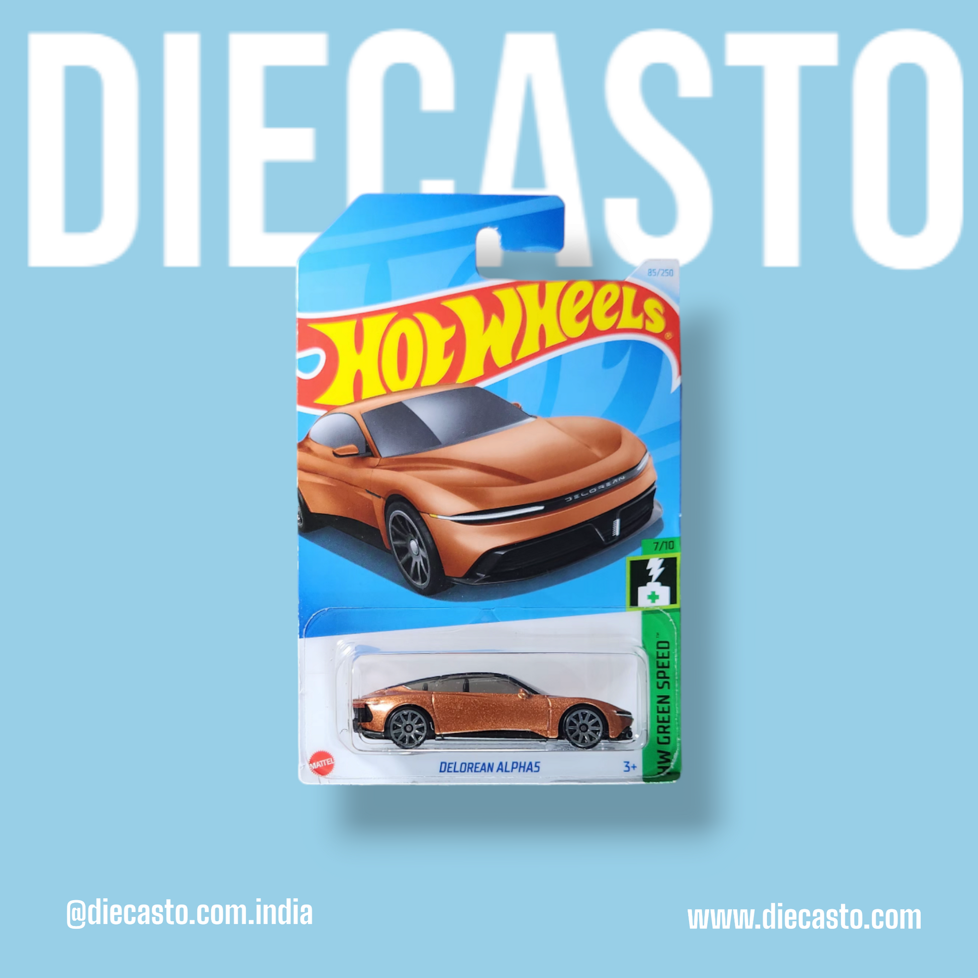 Hot Wheels - Delorean Alpha5 - DIECASTO