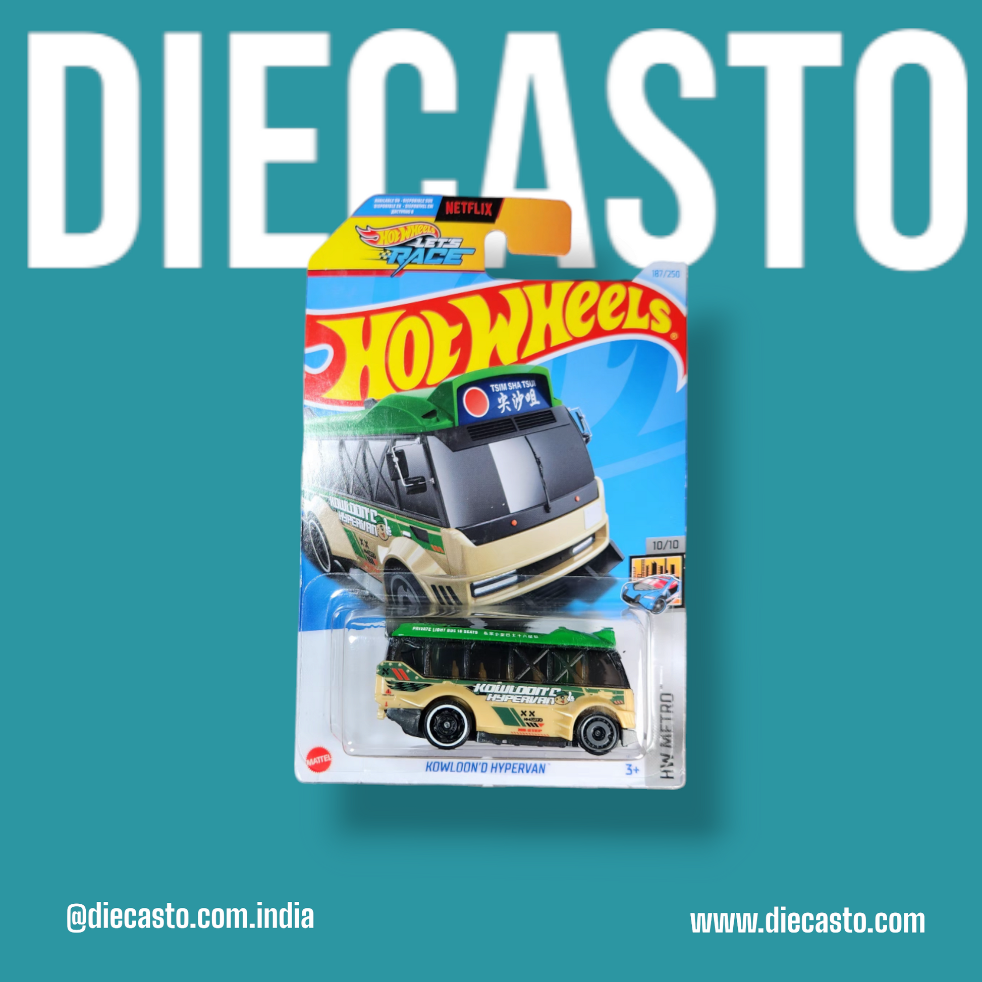 Hot Wheels - Kowloon'D Hypervan - DIECASTO