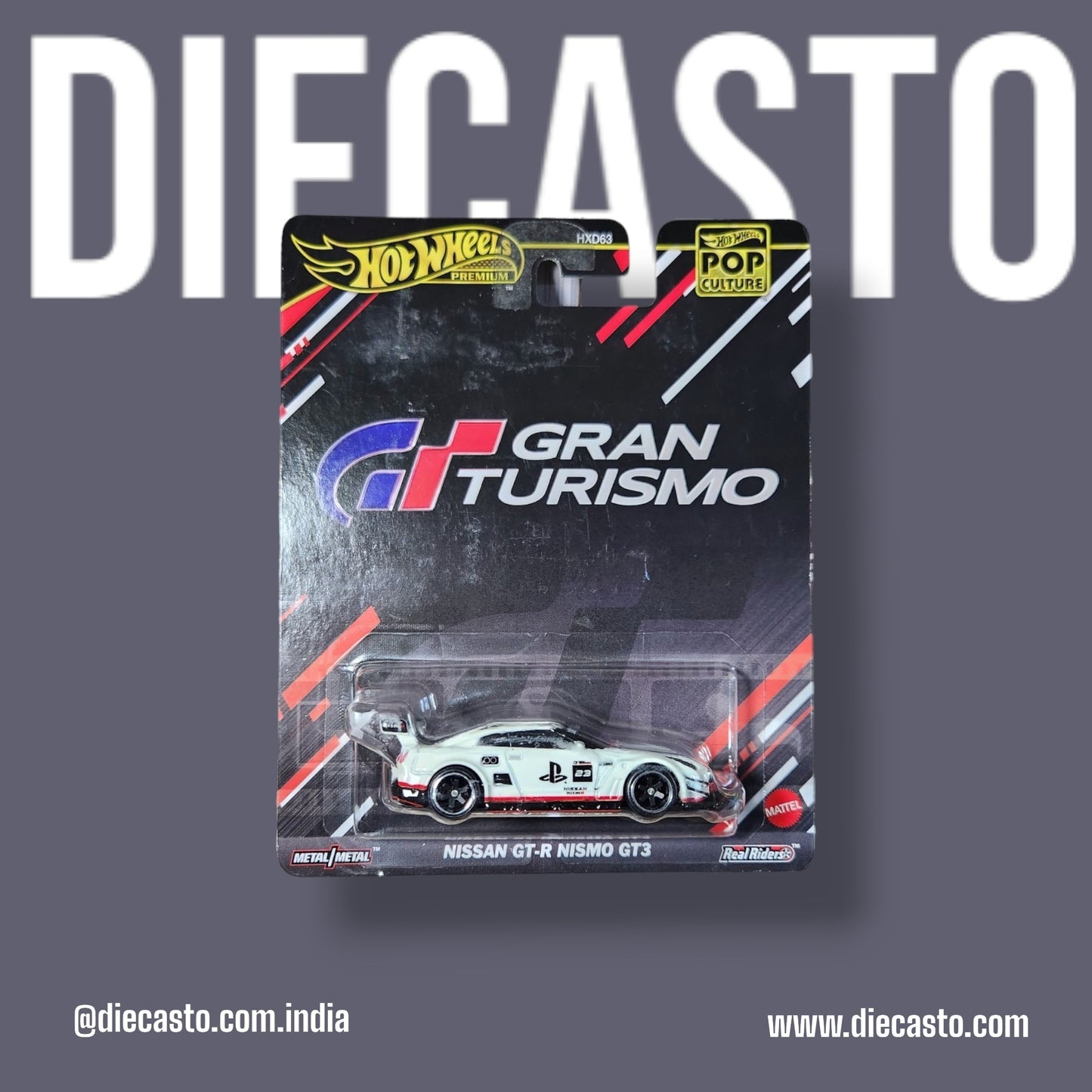 Hot Wheels - Pop Culture - Nisan GT-R Nismo GT3 - DIECASTO