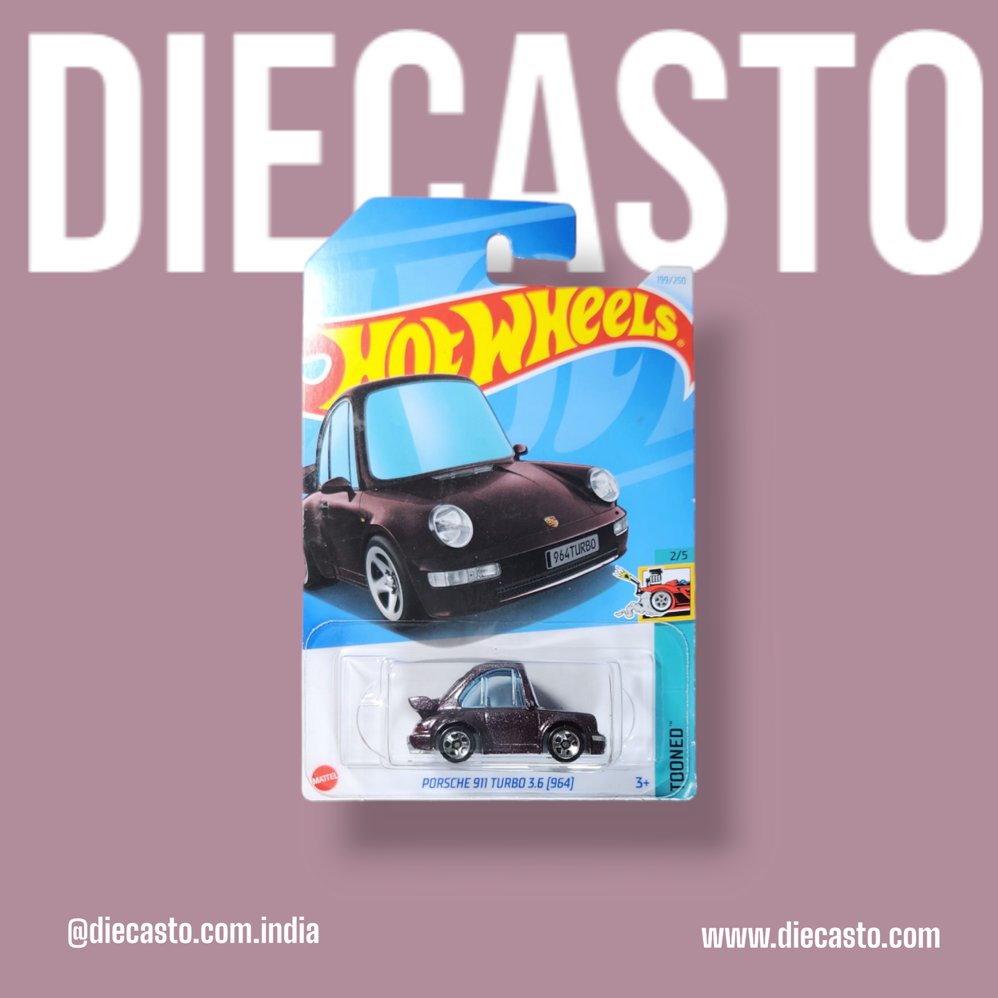 Hot Wheels - Porsche 911 Turbo 3.6 (964) - DIECASTO