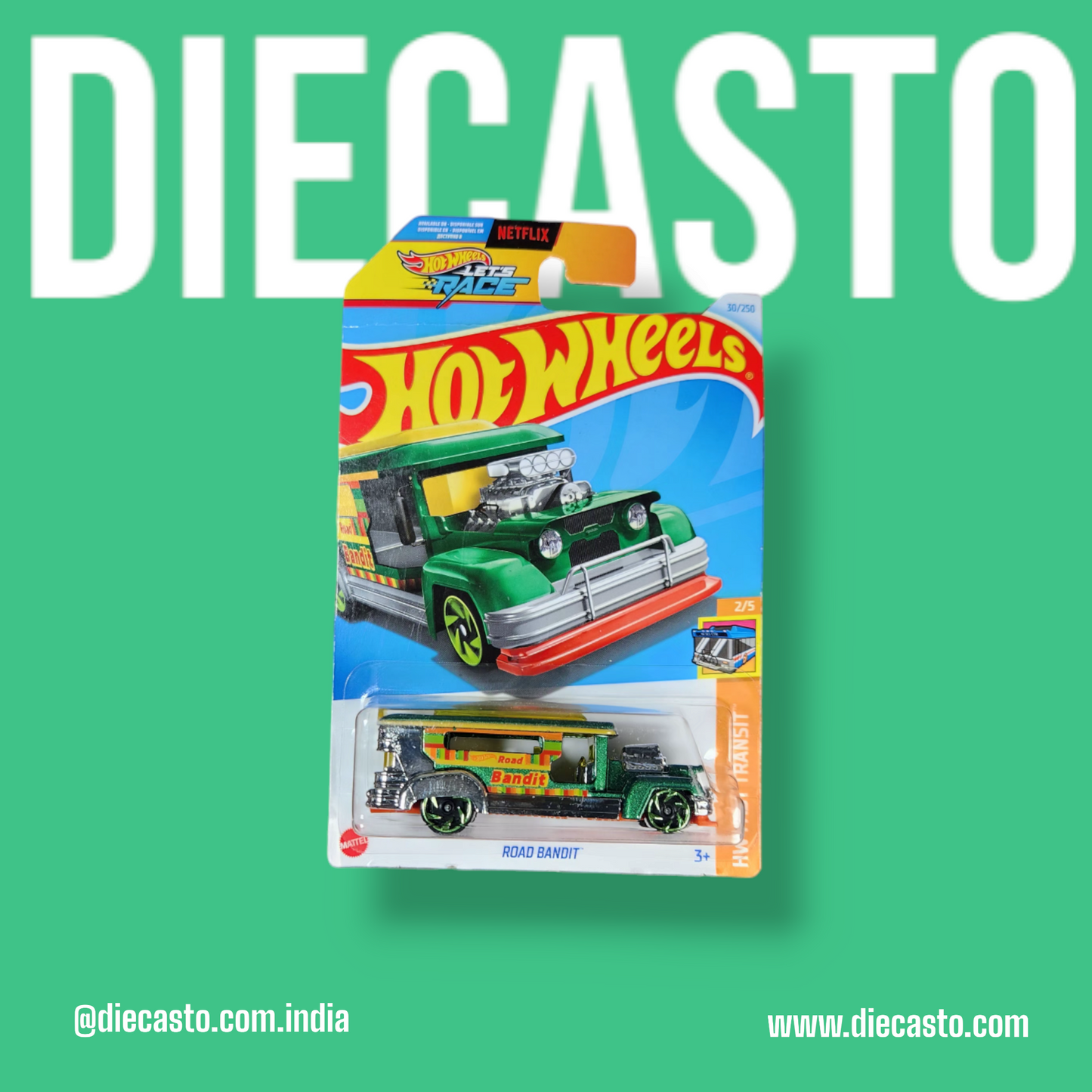 Hot Wheels - Road Bandit - DIECASTO