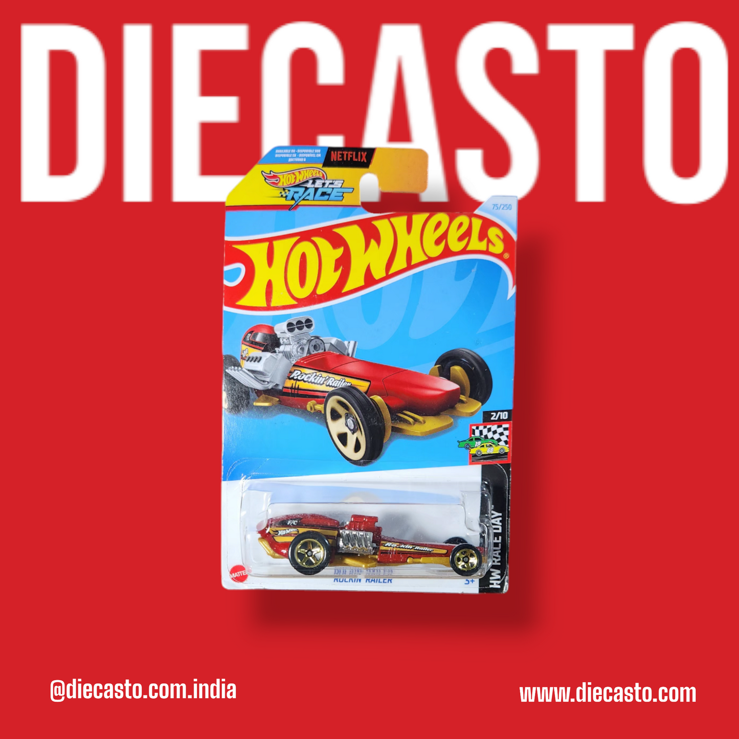 Hot Wheels - Rockin' Railer - DIECASTO