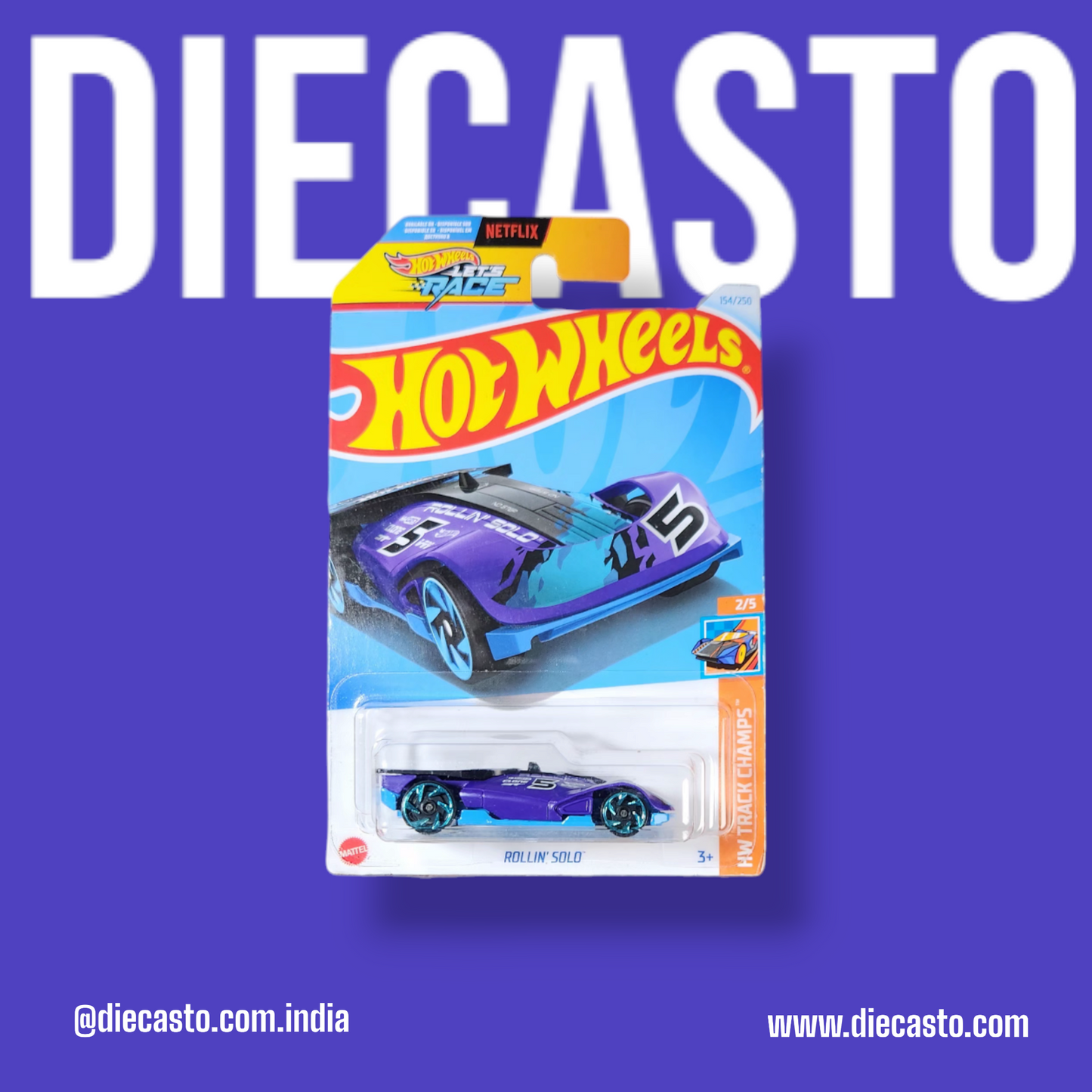 Hot Wheels - Rollin' Solo - DIECASTO