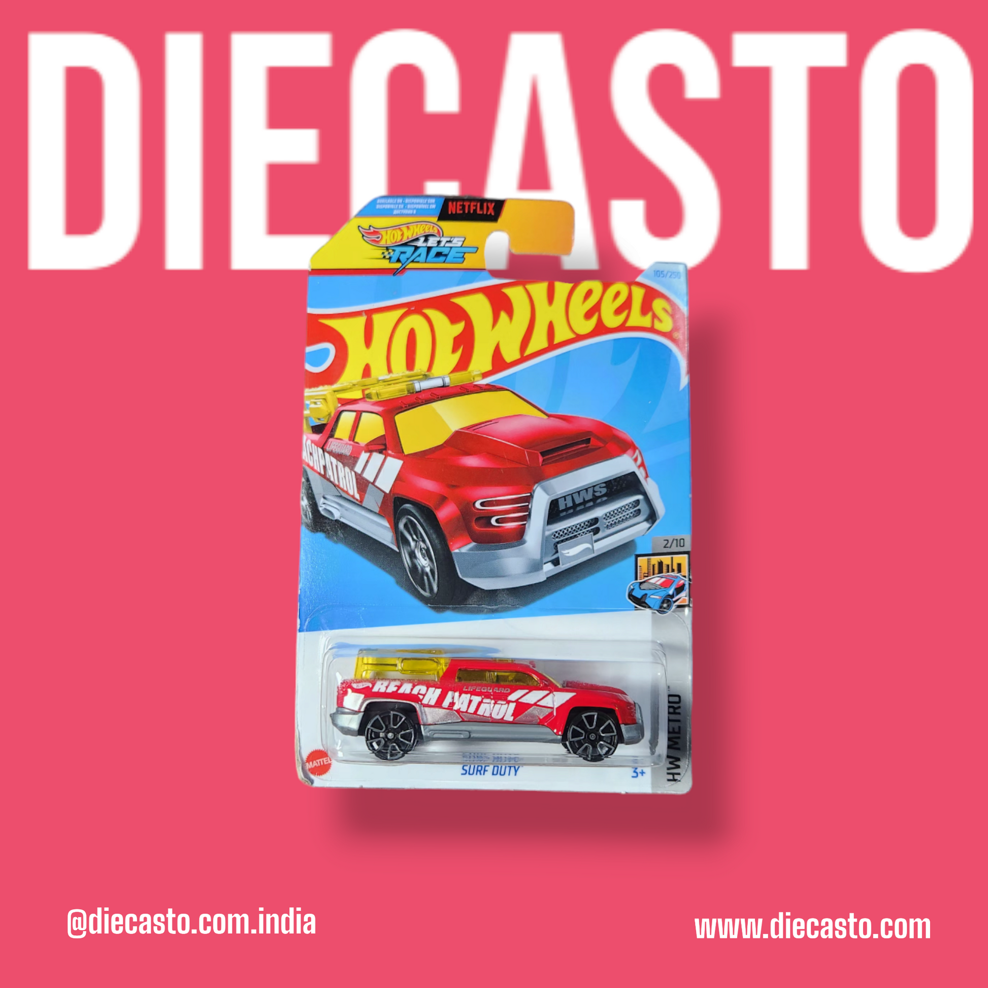 Hot Wheels - Surf Duty - DIECASTO