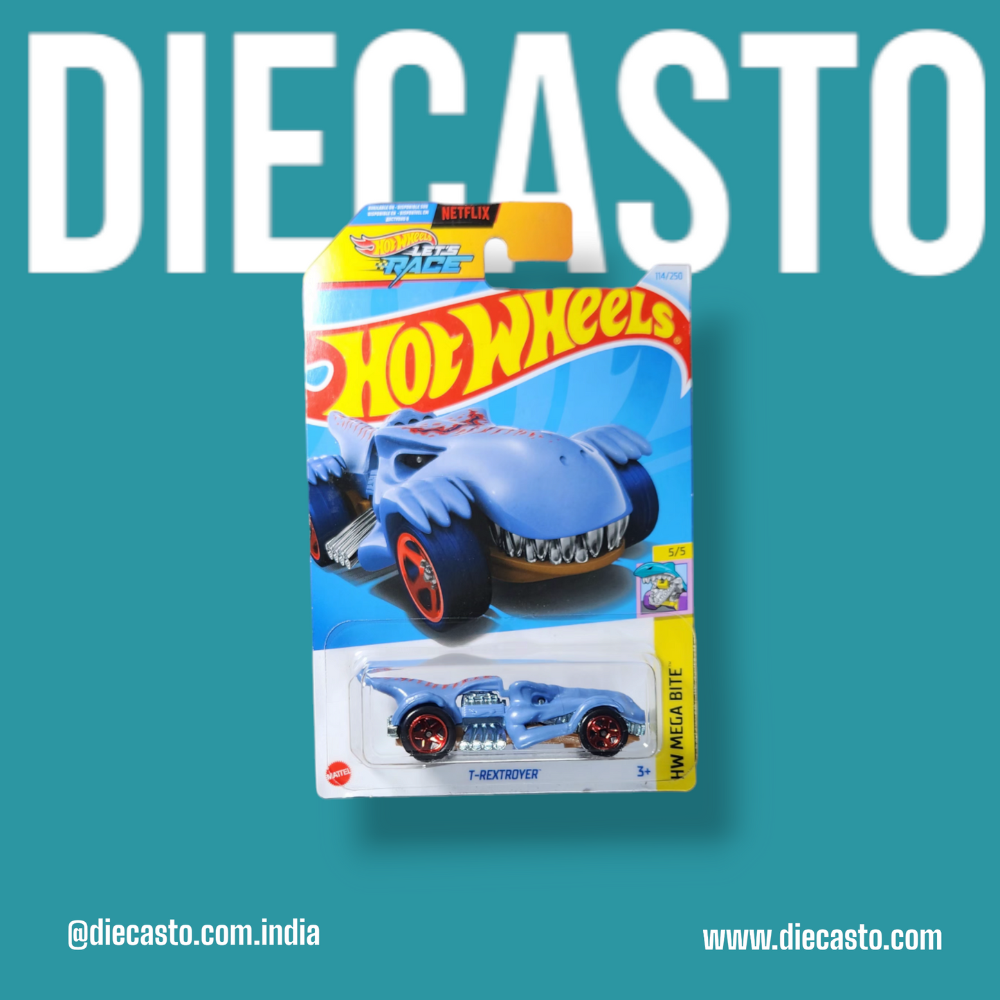 Hot Wheels - T-Rextroyer - DIECASTO