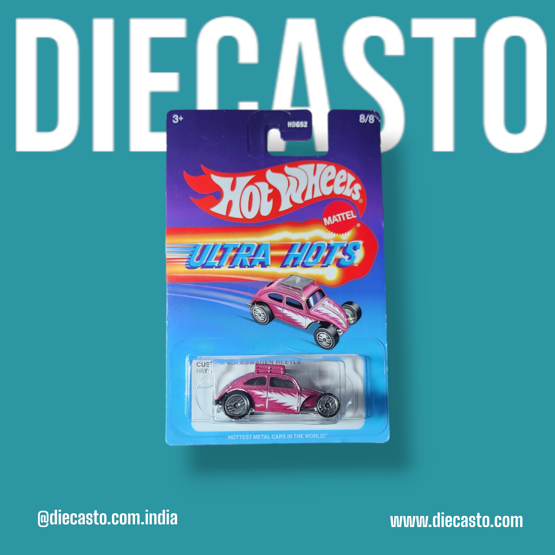 Hot Wheels  - Ultra Hots - Custom Volkswagen Beetle - DIECASTO