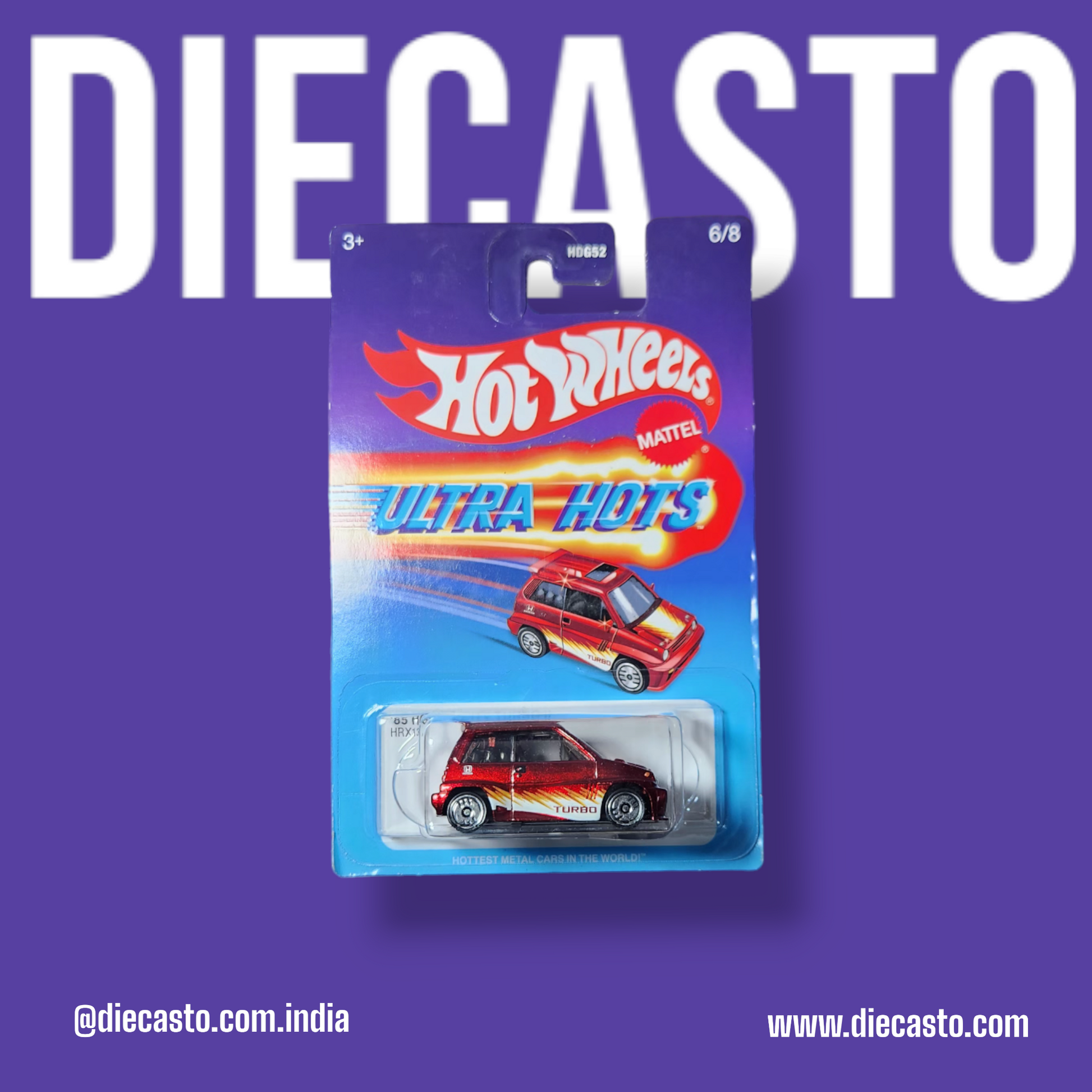 Hot Wheels  - Ultra Hots - '85 Honda City Turbo II - DIECASTO