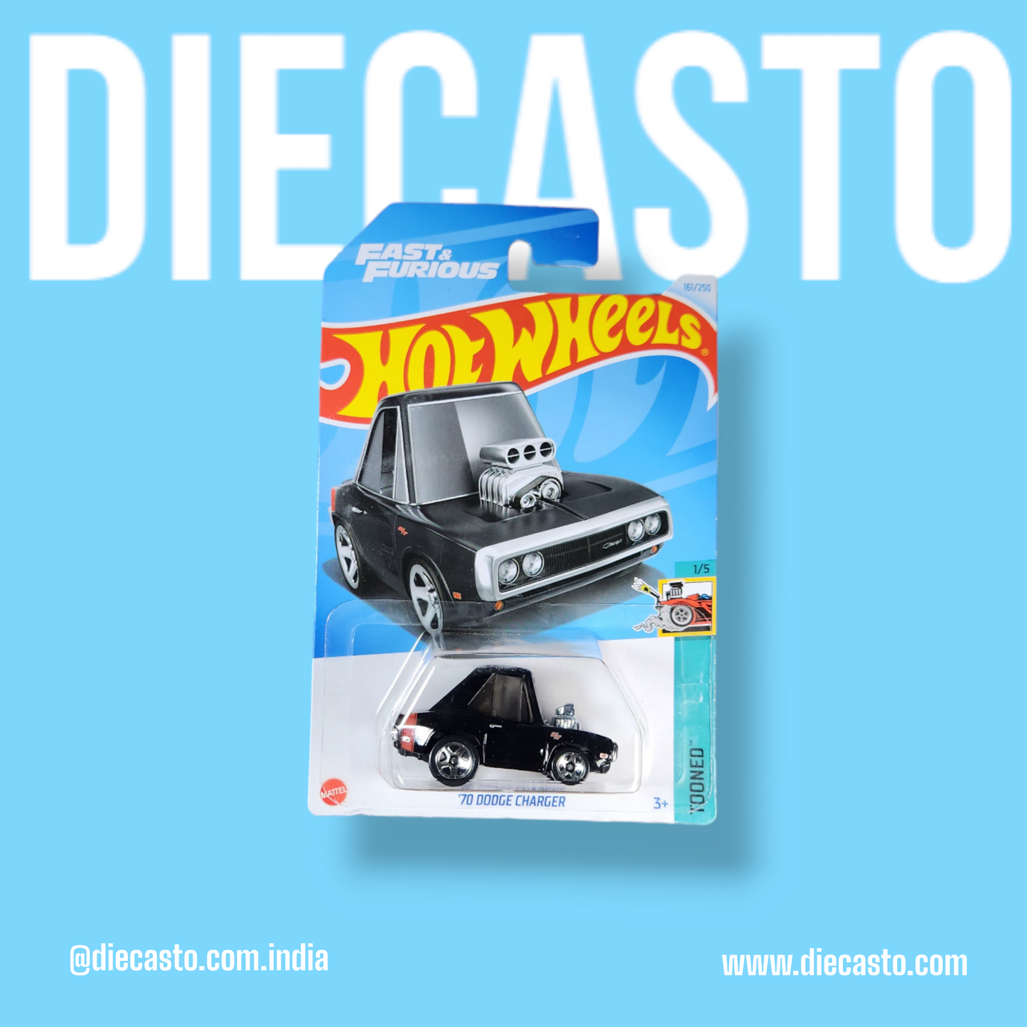 Hot Wheels - '70 Dodge Charger - DIECASTO