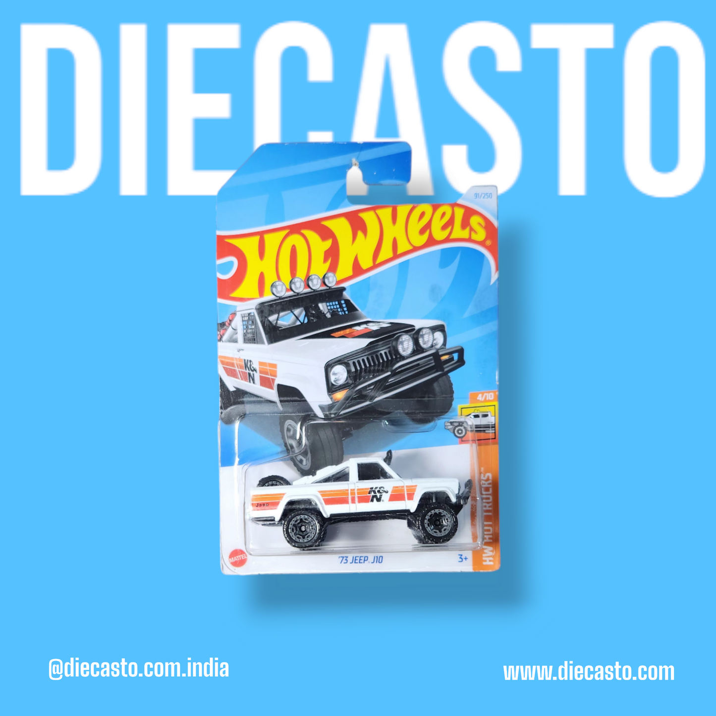 Hot Wheels - '73 Jeep J10 - DIECASTO