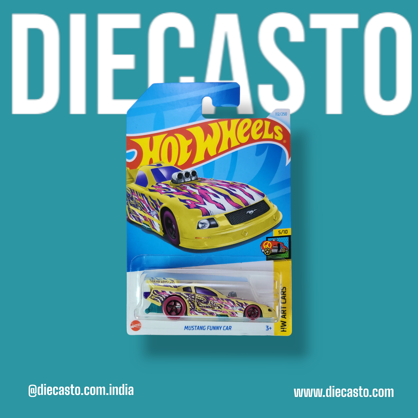 Hot Wheels - Mustang Funny Car (GRP 2)