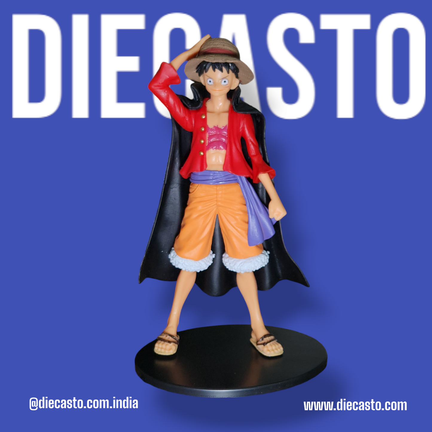 One Piece Monkey D. Luffy with Hat | Anime Figure Collection