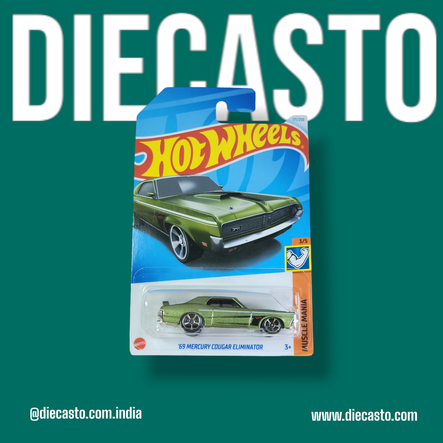 Hot Wheels - '69 Mercury Cougar Eliminator - P Case 2024 - (GRP 1)