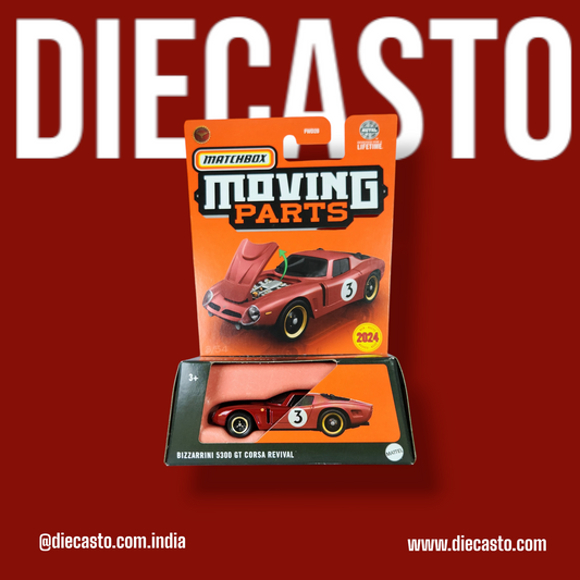 Matchbox - Moving Parts - Bizzarrini 5300 GT Corsa Revival